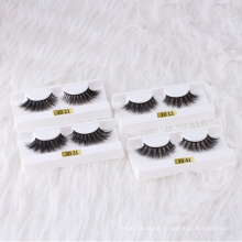 New Arrival Strip Eyelash 3D Mink Lashes Full Strip Thick Cross Lashes 100% Handmade